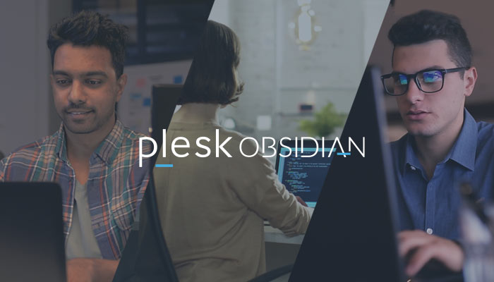 Plesk Obsidian campaign visual