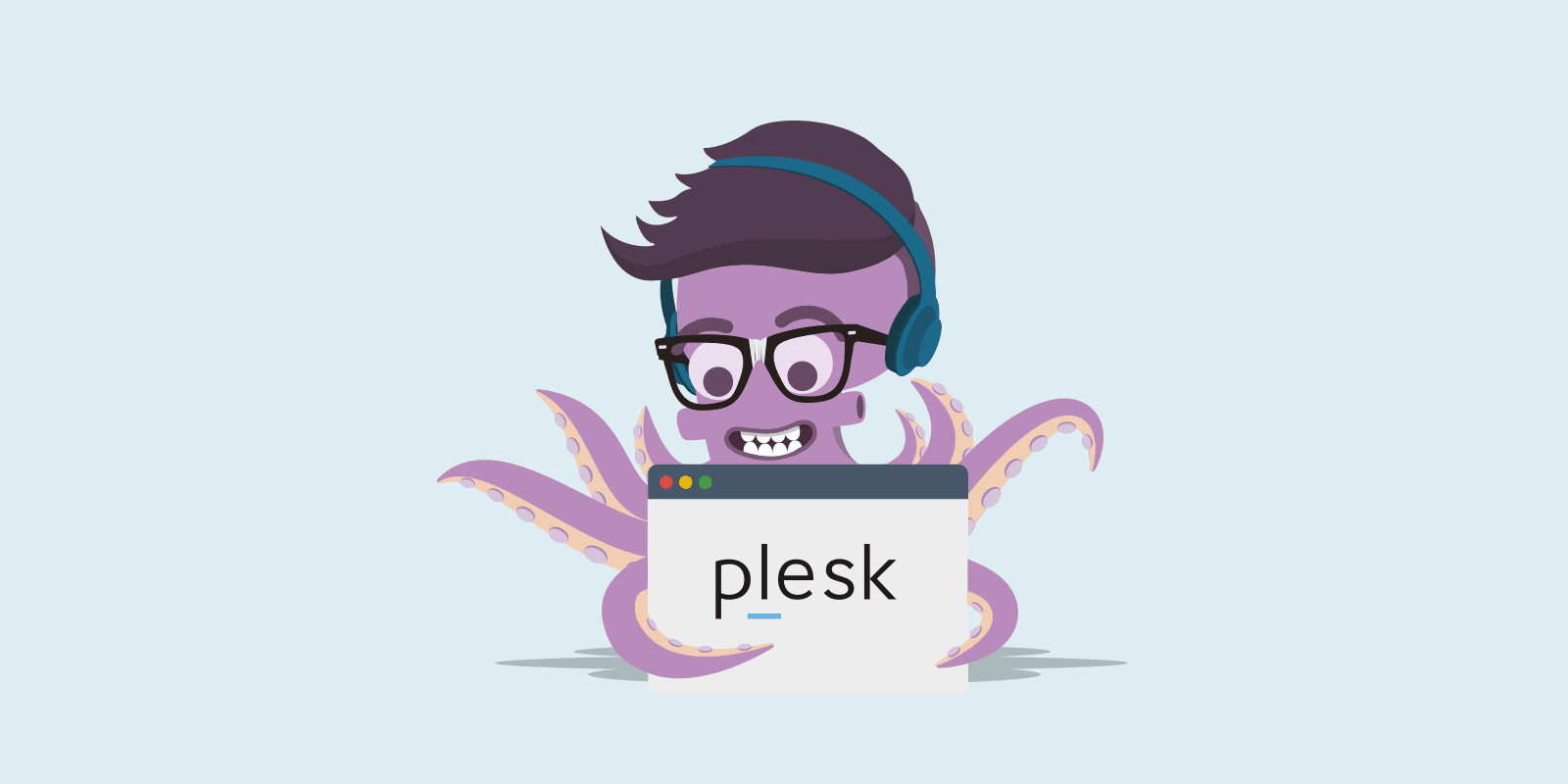 Plesk brand mascot