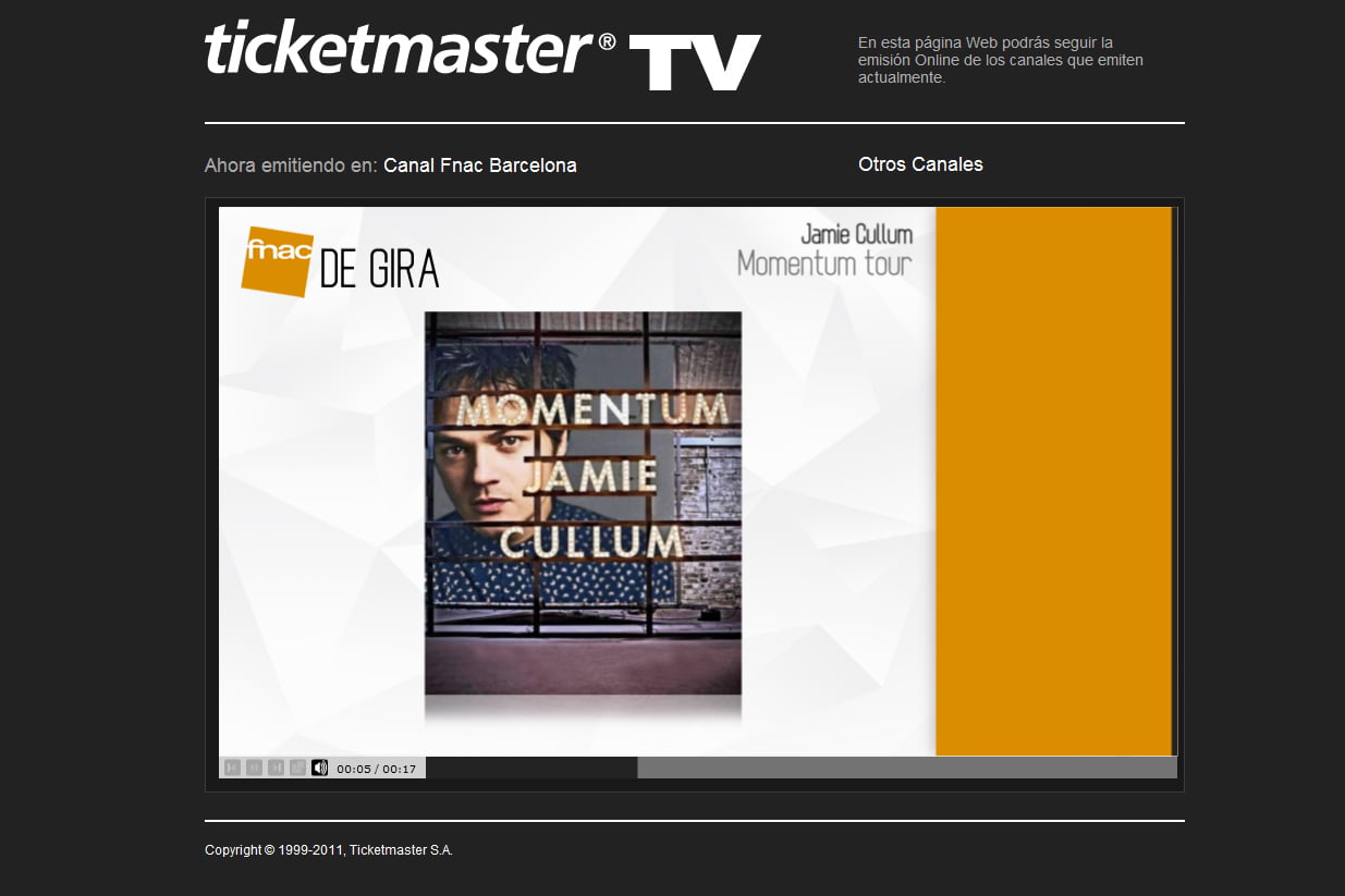 Ticket master video