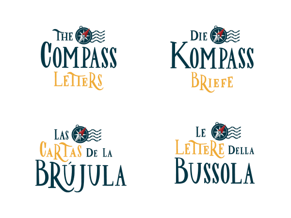 The Compass Letters logos
