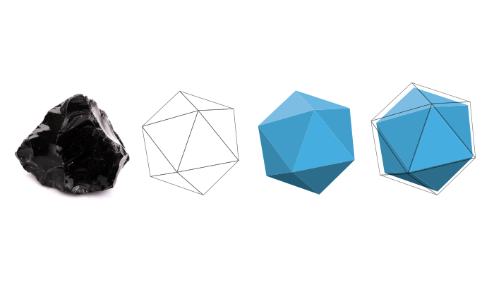 Plesk Obsidian logo concept