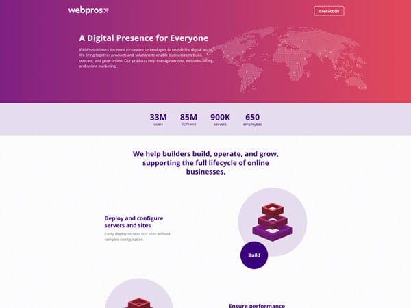 webpros website