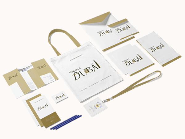 Vamos a Dubai merchandising