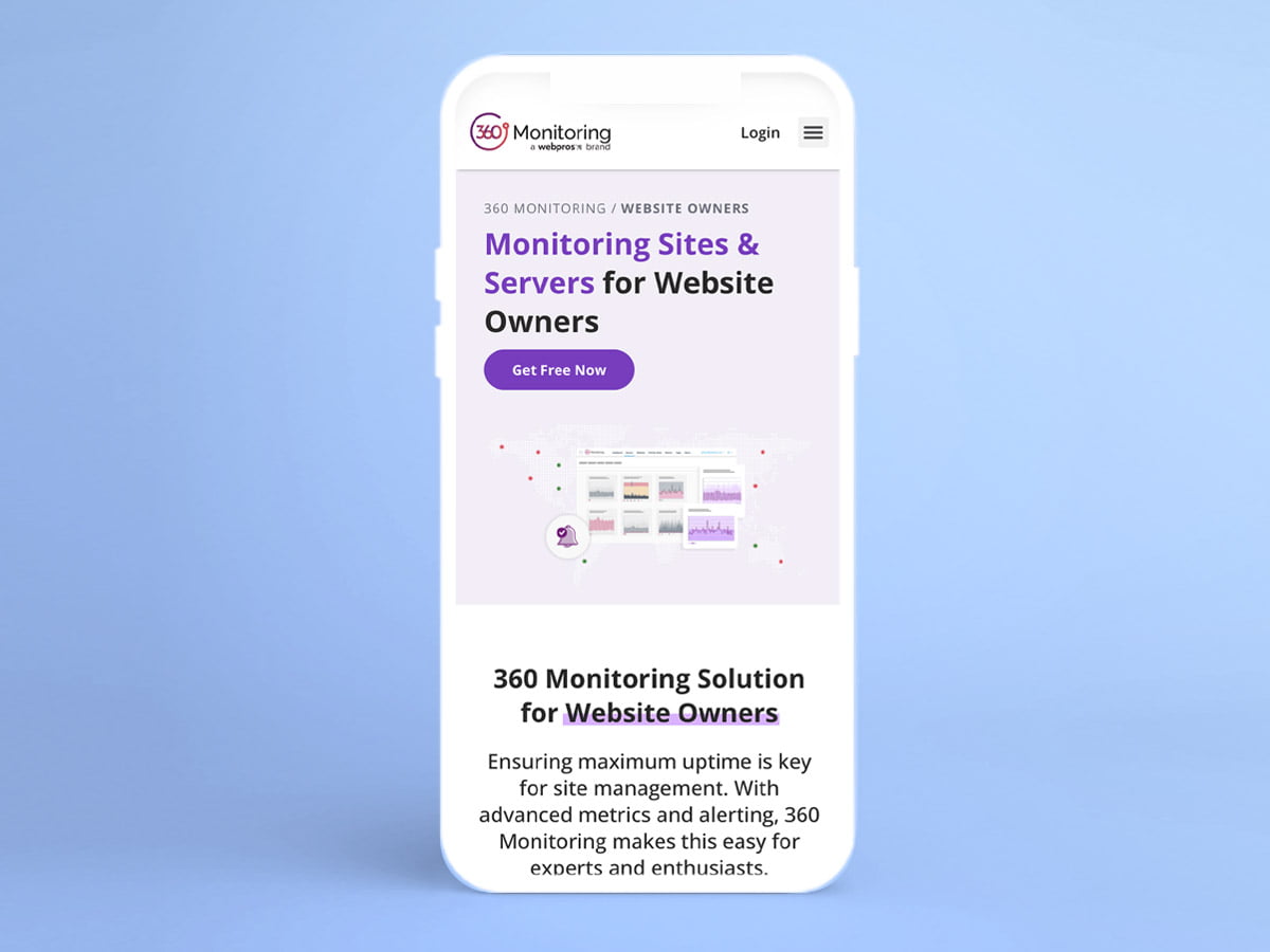 360 Monitoring mobile